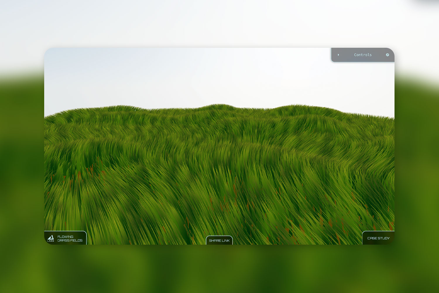 Showcase of grass field with terrain system.